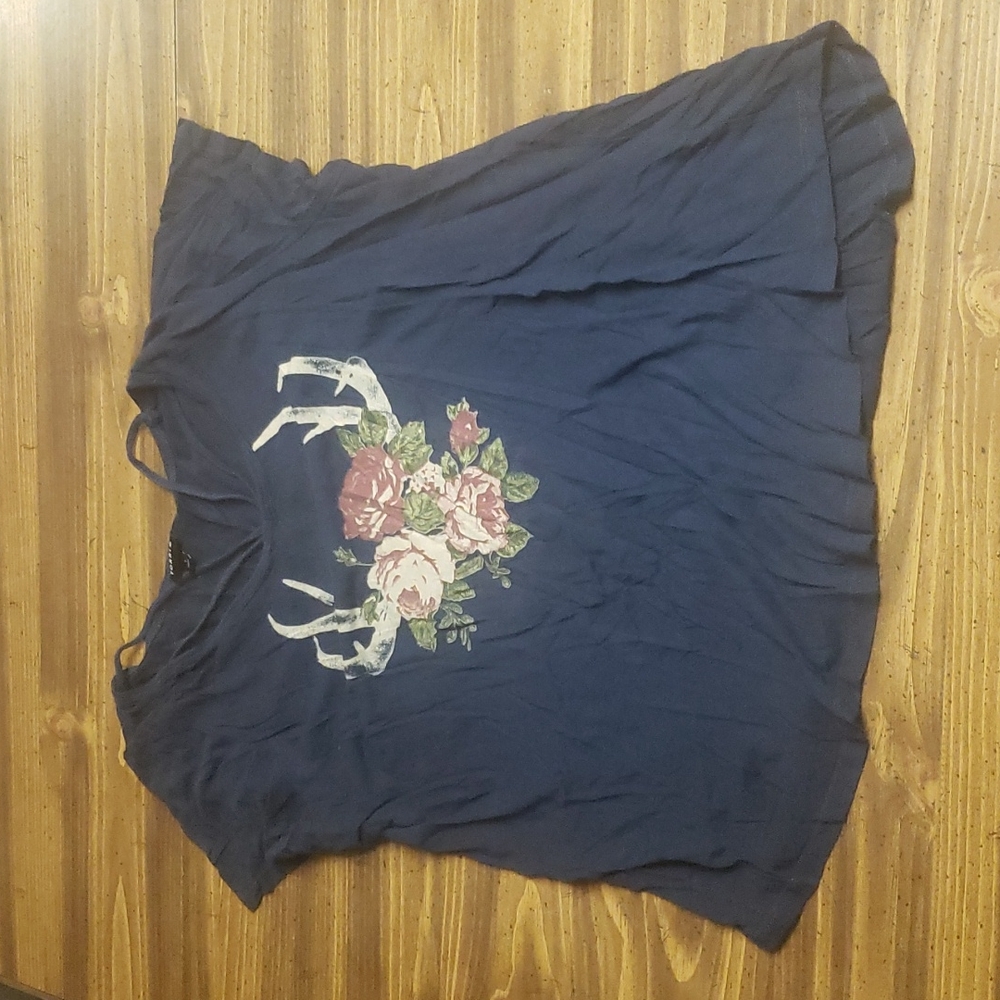 Antler Floral T-Shirt